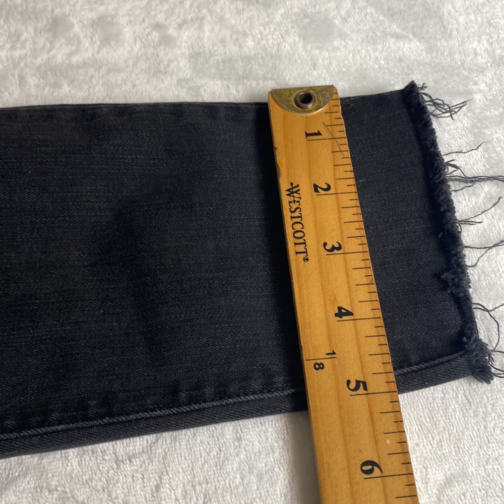 NWOT Madewell 9” High Rise Skinny Wash Black Jeans Size 24 - Picture 11 of 13